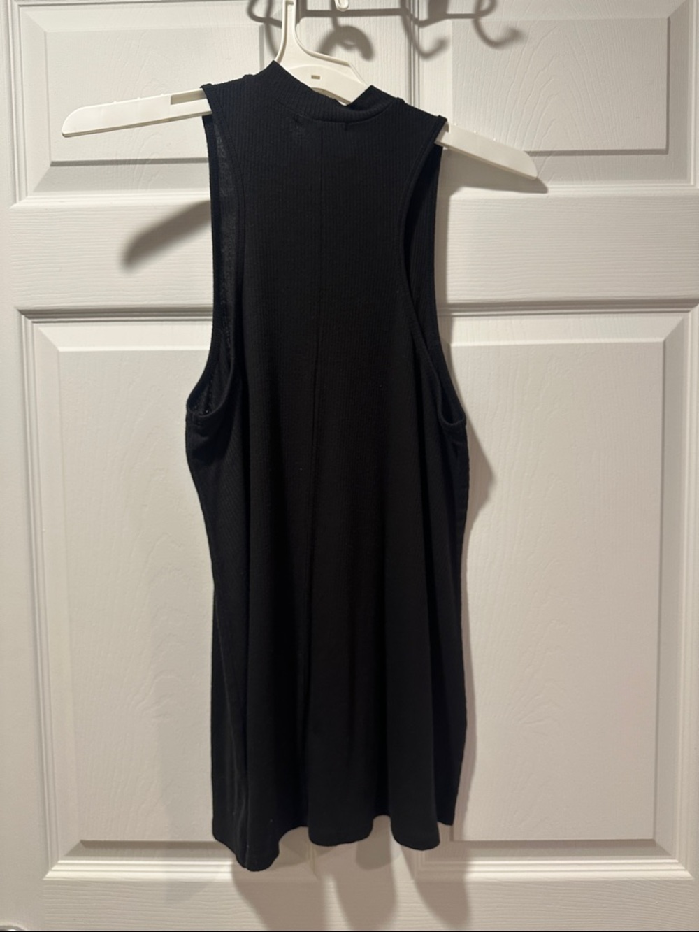 Maurices Sleeveless Black Mock Neck Women's Top - Picture 4 of 6